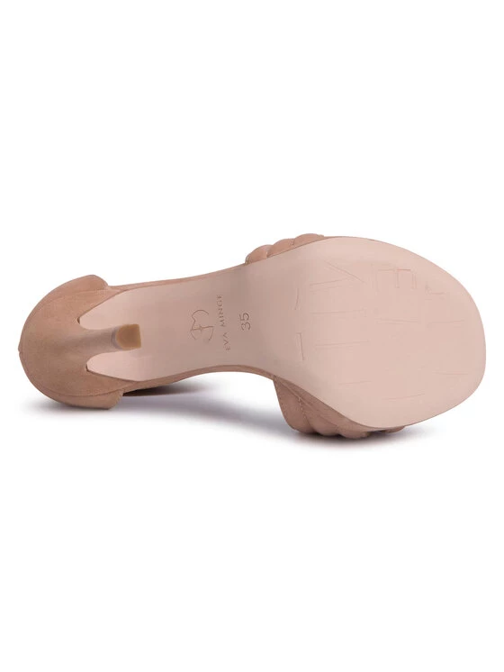 Eva Minge Γυναίκες Σανδάλια EM-21-07-000647 Μπεζ 4 Eva Minge Γυναίκες Σανδάλια EM-21-07-000647 Μπεζ - Image 4