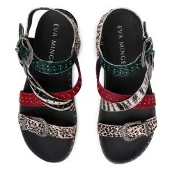 Eva Minge Γυναίκες Σανδάλια EM-18-07-000625 Μπεζ Έγχρωμο -Eva Minge Κατάστημα unnamed file 1081