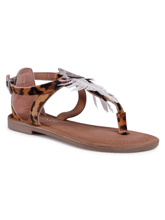 Eva Minge Γυναίκες Σανδάλια EM-18-07-000629 Καφέ 1 Eva Minge Γυναίκες Σανδάλια EM-18-07-000629 Καφέ