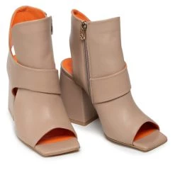 Eva Minge Γυναίκες Biker Μποτάκια Μποτάκια EM-57-11-001484 Μπεζ -Eva Minge Κατάστημα unnamed file 109