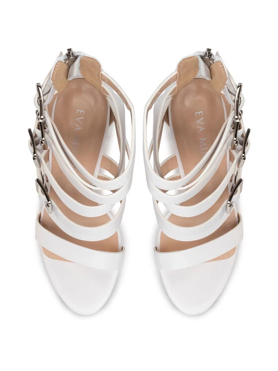 Eva Minge Γυναίκες Σανδάλια EM-35-07-000602 Λευκό 5 Eva Minge Γυναίκες Σανδάλια EM-35-07-000602 Λευκό - Image 5