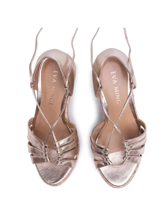 Eva Minge Γυναίκες Εσπαντρίγιες EM-44-07-000539 Χρυσό 5 Eva Minge Γυναίκες Εσπαντρίγιες EM-44-07-000539 Χρυσό - Image 5