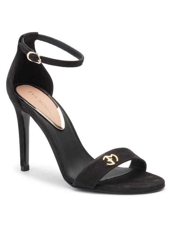 Eva Minge Γυναίκες Σανδάλια EM-10-05-000095 Μαύρο 1 Eva Minge Γυναίκες Σανδάλια EM-10-05-000095 Μαύρο