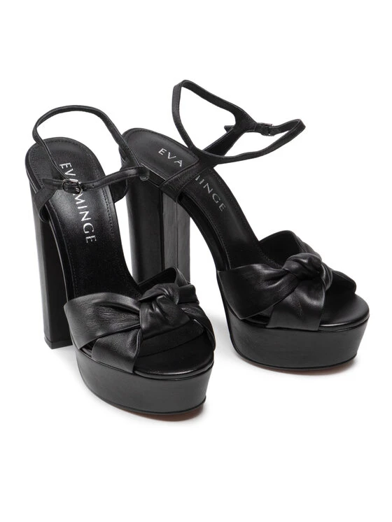 Eva Minge Γυναίκες Σανδάλια EM-40-11-001446 Μαύρο 5 Eva Minge Γυναίκες Σανδάλια EM-40-11-001446 Μαύρο - Image 5