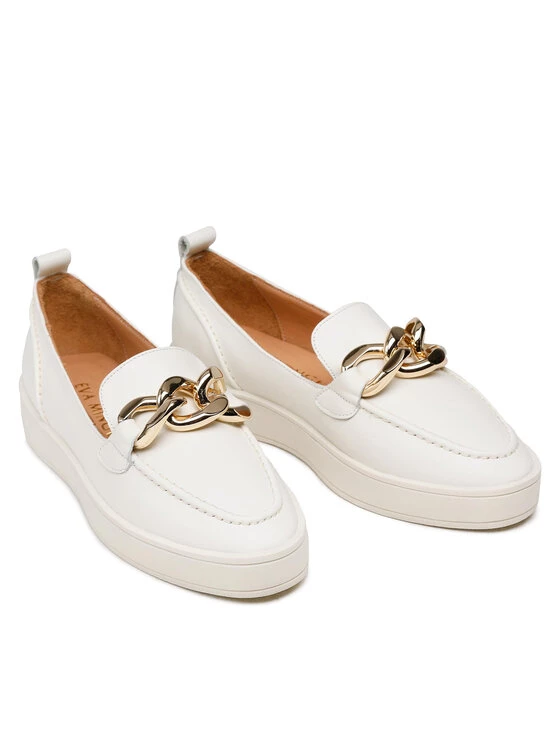 Eva Minge Γυναίκες Κλειστά Παπούτσια Κλειστά παπούτσια EM-71-11-001393 Λευκό 5 Eva Minge Γυναίκες Κλειστά Παπούτσια Κλειστά παπούτσια EM-71-11-001393 Λευκό - Image 5