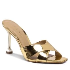 Eva Minge Γυναίκες Παντόφλες EM-44-11-001406 Χρυσό