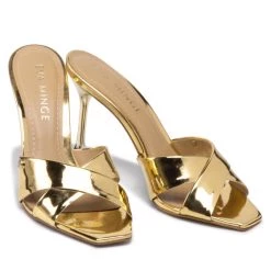 Eva Minge Γυναίκες Παντόφλες EM-44-11-001406 Χρυσό -Eva Minge Κατάστημα unnamed file 1398