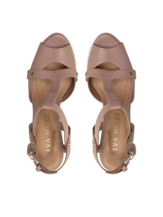 Eva Minge Γυναίκες Σανδάλια EM-44-11-001402 Μπεζ 5 Eva Minge Γυναίκες Σανδάλια EM-44-11-001402 Μπεζ - Image 5