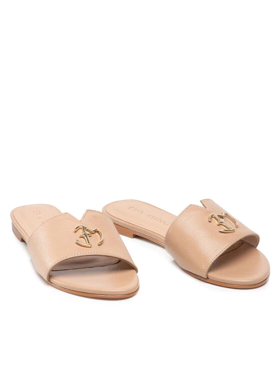 Eva Minge Γυναίκες Παντόφλες EM-68-11-001416 Μπεζ 5 Eva Minge Γυναίκες Παντόφλες EM-68-11-001416 Μπεζ - Image 5