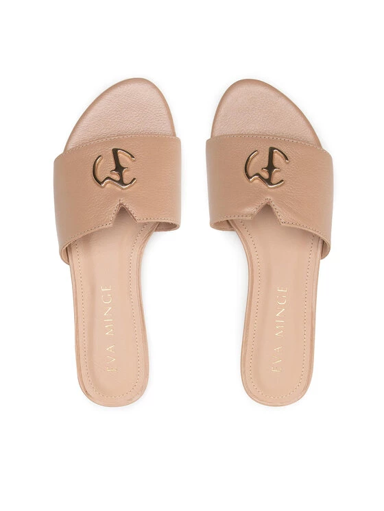 Eva Minge Γυναίκες Παντόφλες EM-68-11-001416 Μπεζ 6 Eva Minge Γυναίκες Παντόφλες EM-68-11-001416 Μπεζ - Image 6