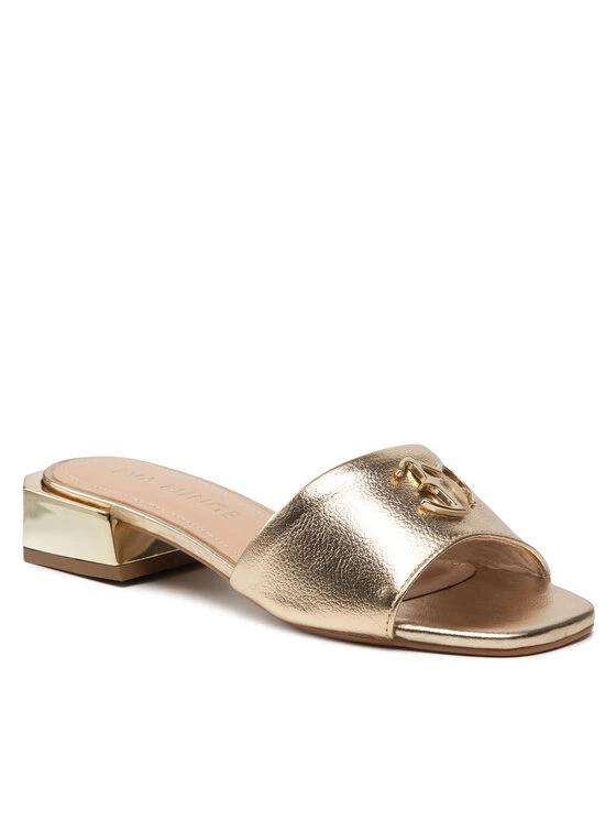 Eva Minge Γυναίκες Παντόφλες EM-68-11-001411 Χρυσό 1 Eva Minge Γυναίκες Παντόφλες EM-68-11-001411 Χρυσό