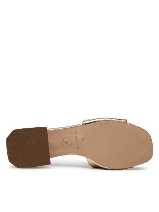 Eva Minge Γυναίκες Παντόφλες EM-68-11-001411 Χρυσό 4 Eva Minge Γυναίκες Παντόφλες EM-68-11-001411 Χρυσό - Image 4