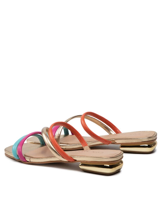 Eva Minge Γυναίκες Παντόφλες EM-68-11-001413 Χρυσό 3 Eva Minge Γυναίκες Παντόφλες EM-68-11-001413 Χρυσό - Image 3