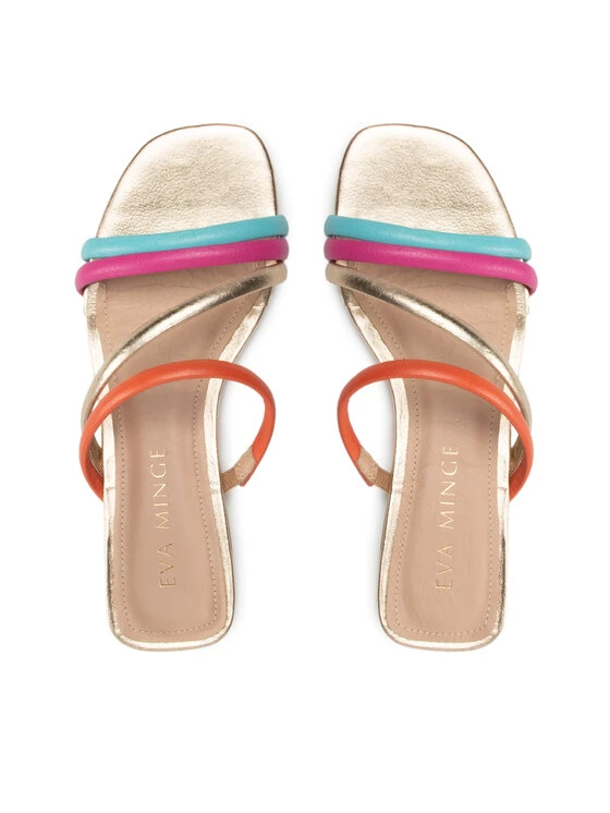 Eva Minge Γυναίκες Παντόφλες EM-68-11-001413 Χρυσό 6 Eva Minge Γυναίκες Παντόφλες EM-68-11-001413 Χρυσό - Image 6