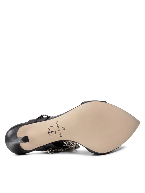 Eva Minge Γυναίκες Παντόφλες EM-45-11-001456 Μαύρο 4 Eva Minge Γυναίκες Παντόφλες EM-45-11-001456 Μαύρο - Image 4