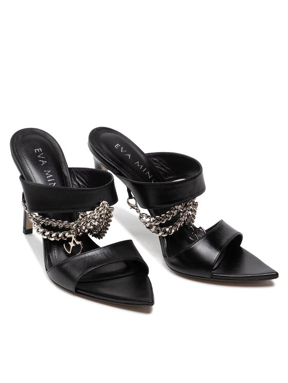 Eva Minge Γυναίκες Παντόφλες EM-45-11-001456 Μαύρο 5 Eva Minge Γυναίκες Παντόφλες EM-45-11-001456 Μαύρο - Image 5