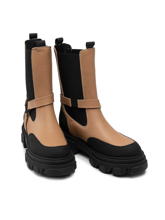 Eva Minge Γυναίκες Μπότες EM-56-10-001337 Καφέ 5 Eva Minge Γυναίκες Μπότες EM-56-10-001337 Καφέ - Image 5