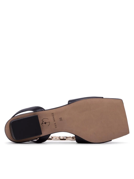 Eva Minge Γυναίκες Σανδάλια EM-44-11-001400 Μαύρο 4 Eva Minge Γυναίκες Σανδάλια EM-44-11-001400 Μαύρο - Image 4