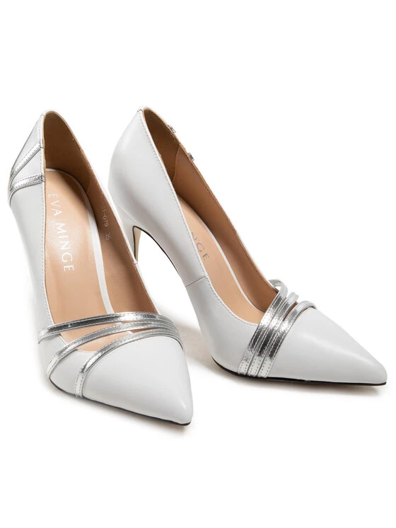 Eva Minge Γυναίκες Γοβάκια Γόβες EM-35-09-001101 Λευκό 5 Eva Minge Γυναίκες Γοβάκια Γόβες EM-35-09-001101 Λευκό - Image 5