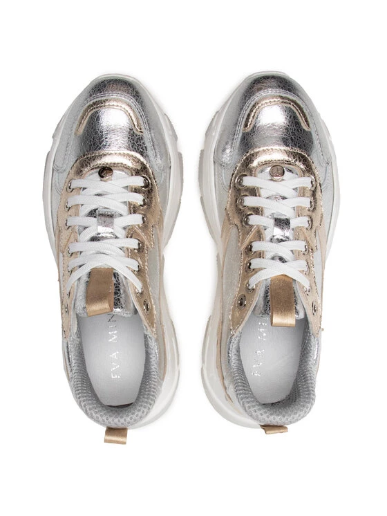 Eva Minge Γυναίκες Κλειστά Παπούτσια Αθλητικά EM-08-09-001157 Ασημί 6 Eva Minge Γυναίκες Κλειστά Παπούτσια Αθλητικά EM-08-09-001157 Ασημί - Image 6