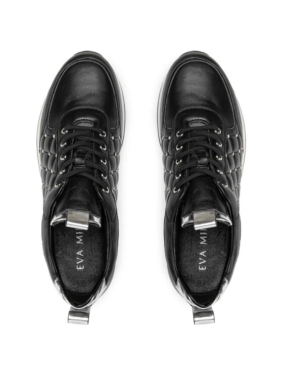 Eva Minge Γυναίκες Αθλητικά EM-40-09-001186 Μαύρο Καφέ 6 Eva Minge Γυναίκες Αθλητικά EM-40-09-001186 Μαύρο Καφέ - Image 6