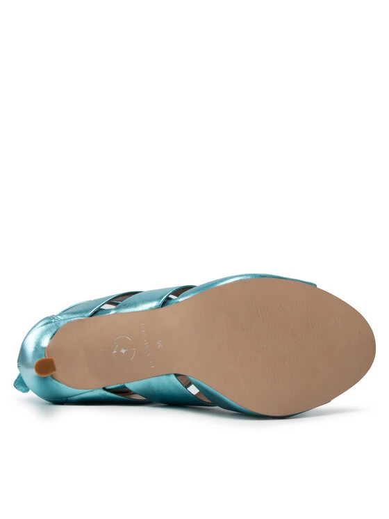 Eva Minge Γυναίκες Σανδάλια EM-58-11-001384 Μπλε 4 Eva Minge Γυναίκες Σανδάλια EM-58-11-001384 Μπλε - Image 4