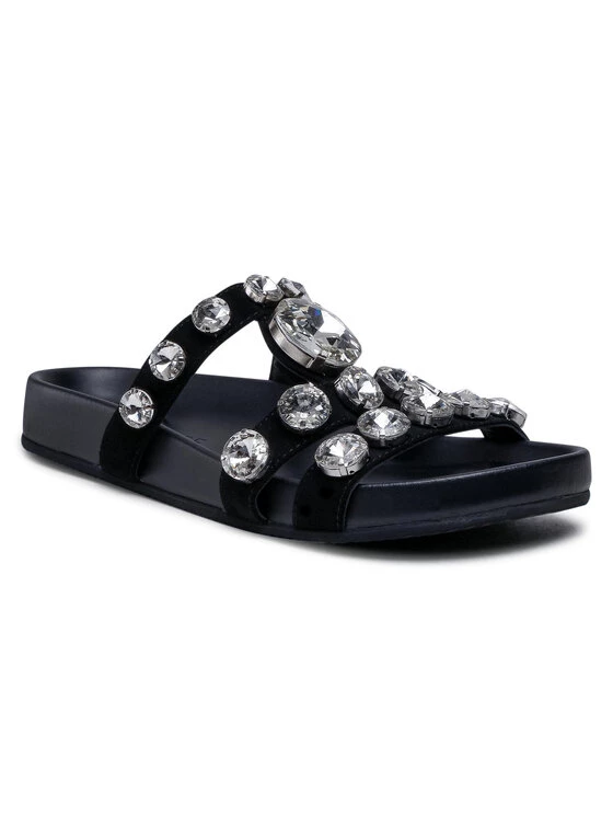 Eva Minge Γυναίκες Παντόφλες EM-41-09-001080 Μαύρο 1 Eva Minge Γυναίκες Παντόφλες EM-41-09-001080 Μαύρο