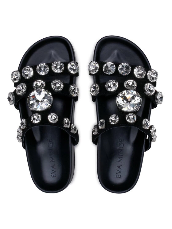 Eva Minge Γυναίκες Παντόφλες EM-41-09-001080 Μαύρο 6 Eva Minge Γυναίκες Παντόφλες EM-41-09-001080 Μαύρο - Image 6