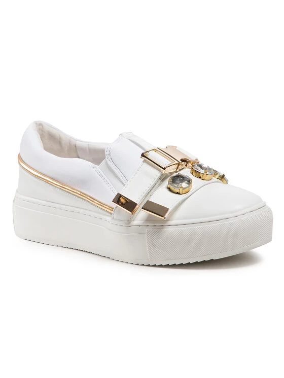 Eva Minge Γυναίκες Κλειστά Παπούτσια Πάνινα παπούτσια EM-41-09-001074 Λευκό 1 Eva Minge Γυναίκες Κλειστά Παπούτσια Πάνινα παπούτσια EM-41-09-001074 Λευκό