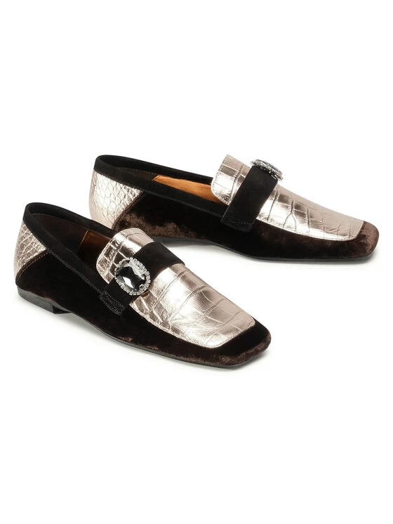 Eva Minge Γυναίκες Κλειστά Παπούτσια Κλειστά παπούτσια EM-23-08-001028 Χρυσό 5 Eva Minge Γυναίκες Κλειστά Παπούτσια Κλειστά παπούτσια EM-23-08-001028 Χρυσό - Image 5