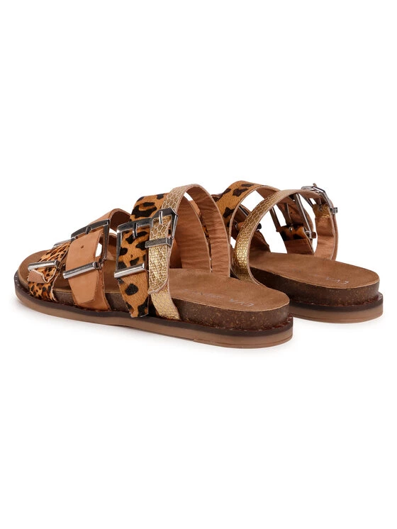 Eva Minge Γυναίκες Παντόφλες EM-18-07-000628 Καφέ 3 Eva Minge Γυναίκες Παντόφλες EM-18-07-000628 Καφέ - Image 3