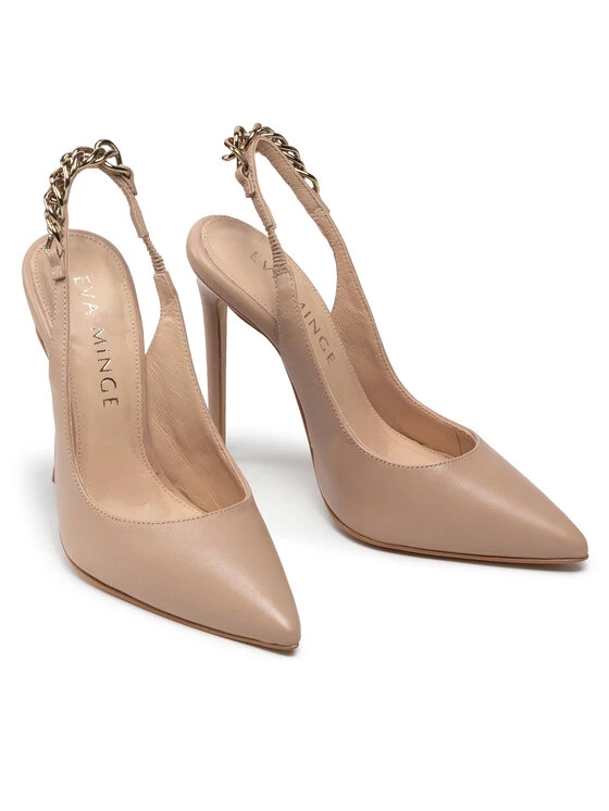 Eva Minge Γυναίκες Σανδάλια EM-67-11-001431 Μπεζ 5 Eva Minge Γυναίκες Σανδάλια EM-67-11-001431 Μπεζ - Image 5