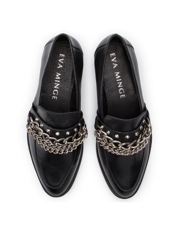 Eva Minge Γυναίκες Κλειστά Παπούτσια Lords EM-18-06-000077 Μαύρο 5 Eva Minge Γυναίκες Κλειστά Παπούτσια Lords EM-18-06-000077 Μαύρο - Image 5