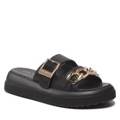 Eva Minge Γυναίκες Παντόφλες EM-70-11-001389 Μαύρο