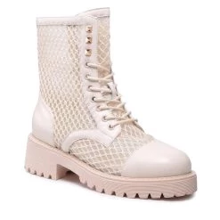 Eva Minge Γυναίκες Biker Μποτάκια Μποτάκια EM-70-11-001450 Μπεζ