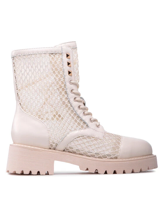 Eva Minge Γυναίκες Biker Μποτάκια Μποτάκια EM-70-11-001450 Μπεζ 2 Eva Minge Γυναίκες Biker Μποτάκια Μποτάκια EM-70-11-001450 Μπεζ - Image 2