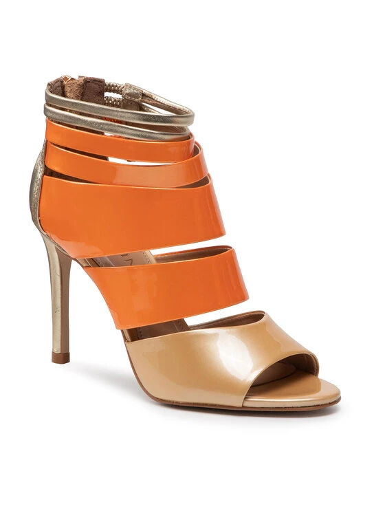 Eva Minge Γυναίκες Σανδάλια EM-58-11-001384 Πορτοκαλί 1 Eva Minge Γυναίκες Σανδάλια EM-58-11-001384 Πορτοκαλί