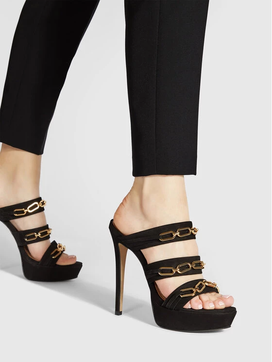 Eva Minge Γυναίκες Παντόφλες EM-44-11-001404 Μαύρο 1 Eva Minge Γυναίκες Παντόφλες EM-44-11-001404 Μαύρο