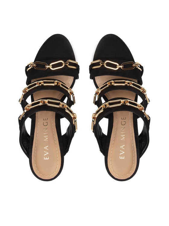 Eva Minge Γυναίκες Παντόφλες EM-44-11-001404 Μαύρο 5 Eva Minge Γυναίκες Παντόφλες EM-44-11-001404 Μαύρο - Image 5