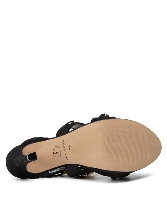 Eva Minge Γυναίκες Παντόφλες EM-44-11-001404 Μαύρο 6 Eva Minge Γυναίκες Παντόφλες EM-44-11-001404 Μαύρο - Image 6