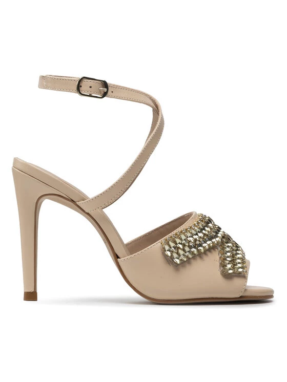Eva Minge Γυναίκες Σανδάλια EM-67-11-001425 Μπεζ 2 Eva Minge Γυναίκες Σανδάλια EM-67-11-001425 Μπεζ - Image 2