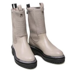 Eva Minge Γυναίκες Biker Μποτάκια Ορειβατικά παπούτσια EM-08-10-001376 Μπεζ -Eva Minge Κατάστημα unnamed file 2142