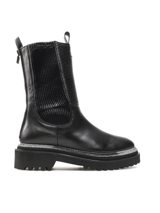 Eva Minge Γυναίκες Biker Μποτάκια Μποτάκια EM-08-10-001376 Μαύρο 2 Eva Minge Γυναίκες Biker Μποτάκια Μποτάκια EM-08-10-001376 Μαύρο - Image 2