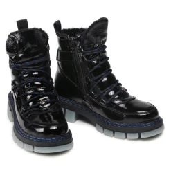 Eva Minge Γυναίκες Biker Μποτάκια Μποτάκια EM-55-10-001348 Μαύρο -Eva Minge Κατάστημα unnamed file 2155