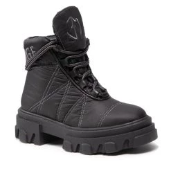 Eva Minge Γυναίκες Biker Μποτάκια Μποτάκια EM-57-10-001328 Μαύρο