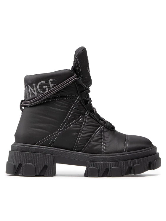 Eva Minge Γυναίκες Biker Μποτάκια Μποτάκια EM-57-10-001328 Μαύρο 2 Eva Minge Γυναίκες Biker Μποτάκια Μποτάκια EM-57-10-001328 Μαύρο - Image 2