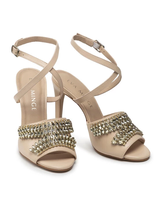 Eva Minge Γυναίκες Σανδάλια EM-67-11-001425 Μπεζ 5 Eva Minge Γυναίκες Σανδάλια EM-67-11-001425 Μπεζ - Image 5
