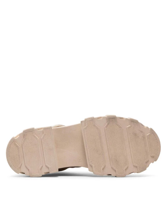 Eva Minge Γυναίκες Biker Μποτάκια Μποτάκια EM-57-10-001328 Μπεζ 4 Eva Minge Γυναίκες Biker Μποτάκια Μποτάκια EM-57-10-001328 Μπεζ - Image 4