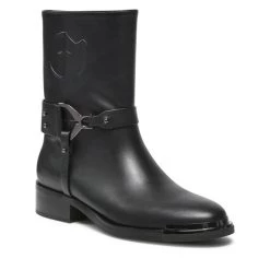 Eva Minge Γυναίκες Biker Μποτάκια Μποτάκια EM-40-10-001279 Μαύρο