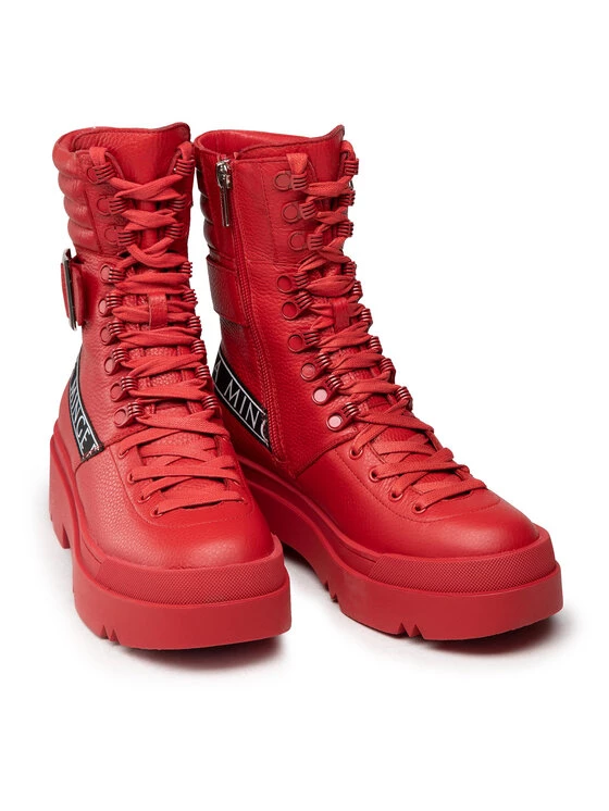 Eva Minge Γυναίκες Biker Μποτάκια Μποτάκια EM-40-10-001276 Κόκκινο 6 Eva Minge Γυναίκες Biker Μποτάκια Μποτάκια EM-40-10-001276 Κόκκινο - Image 6